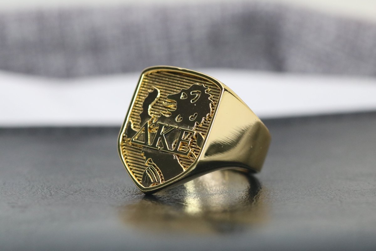 Delta Kappa Epsilon (DKE) Ring – Officially Licensed Signet Ring - fratrings
