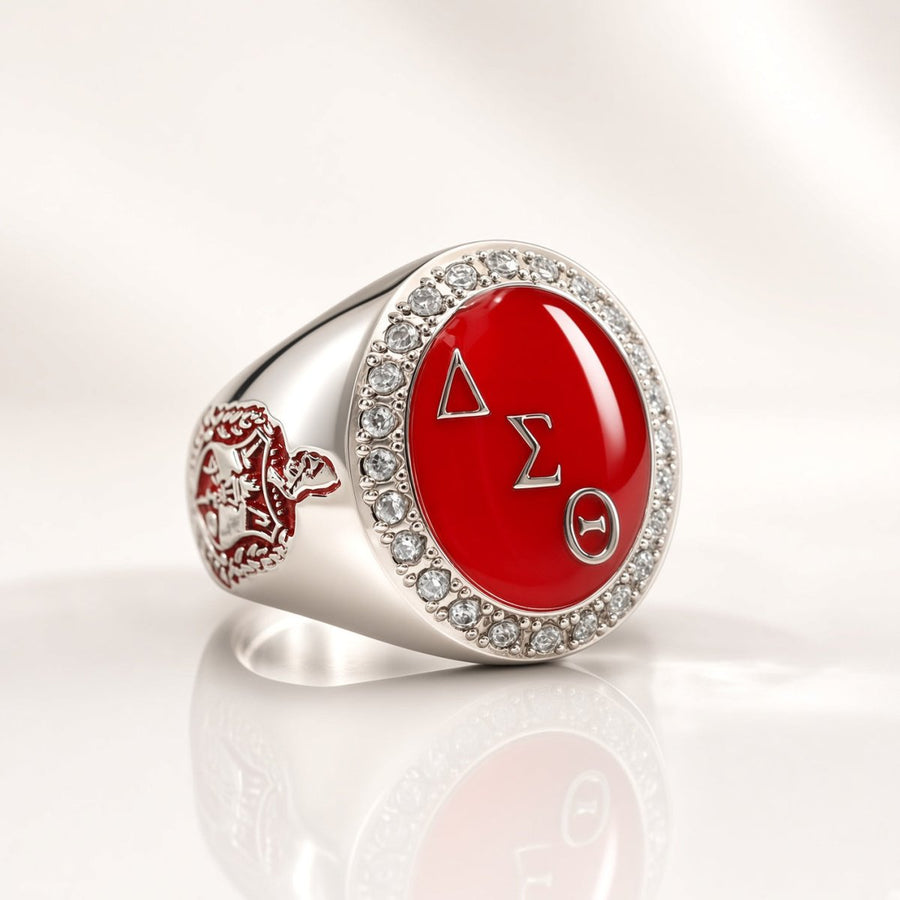Delta Sigma Theta Alumni Ring, Silver