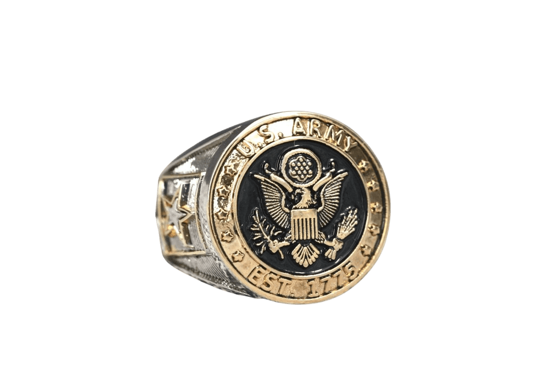 Valor Rings Eagle Valor Military Ring for U.S. Army Members – fratrings