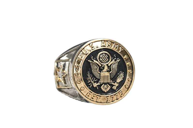 Eagle Valor Military Ring for U.S. Army Members