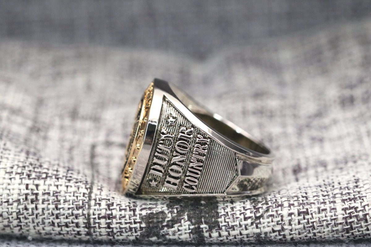 Eagle Valor Military Ring for U.S. Army Members - fratrings