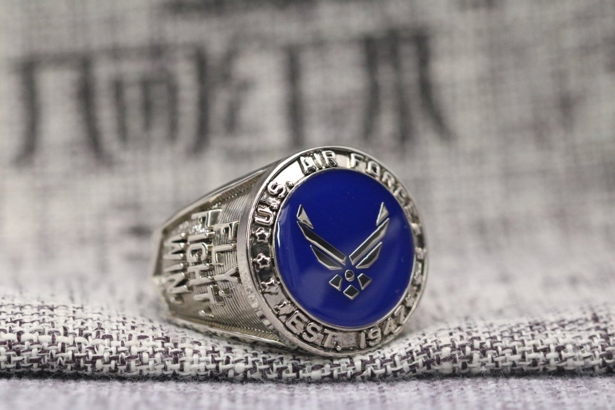 Falcon Valor Military Ring for U.S. Air Force Members - fratrings