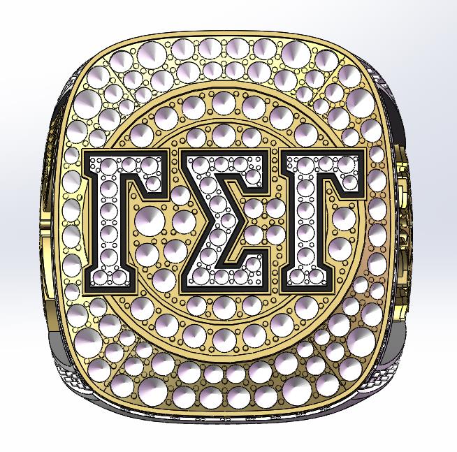 Gamma Sigma Gamma Initial Order - 28 Rings - fratrings