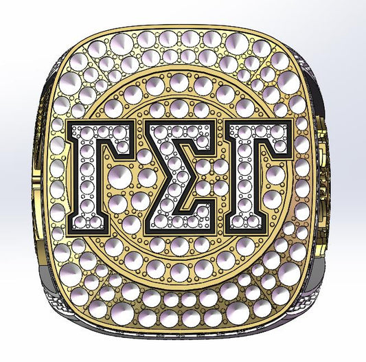 Gamma Sigma Gamma Initial Order - 28 Rings - fratrings