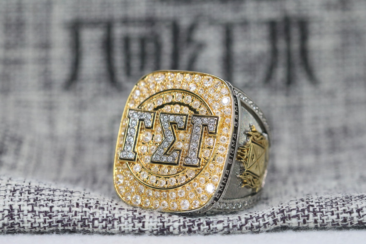 Gamma Sigma Gamma Official Series ring in dual-tone finish