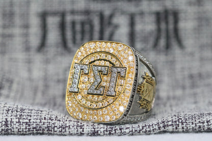 Gamma Sigma Gamma Official Series ring in dual-tone finish