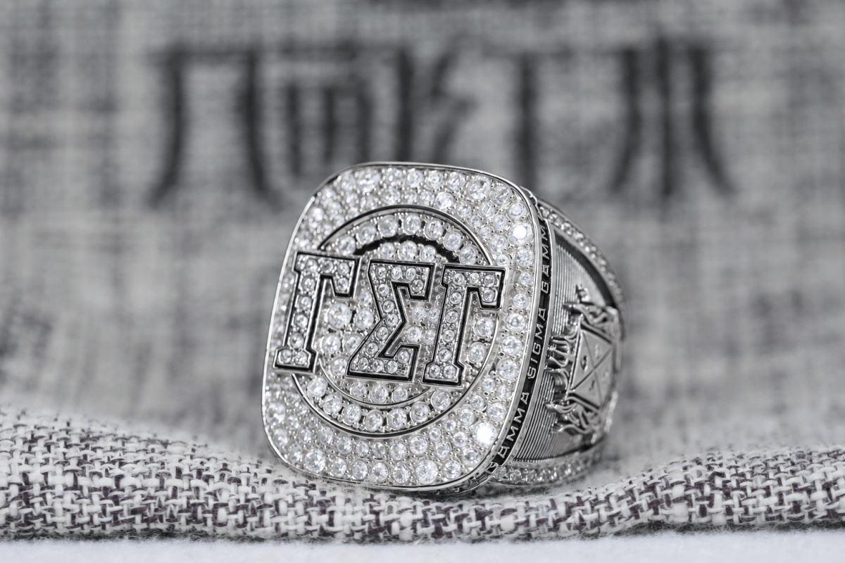 Gamma Sigma Gamma Official Series Ring — Choose Your Plating - fratrings