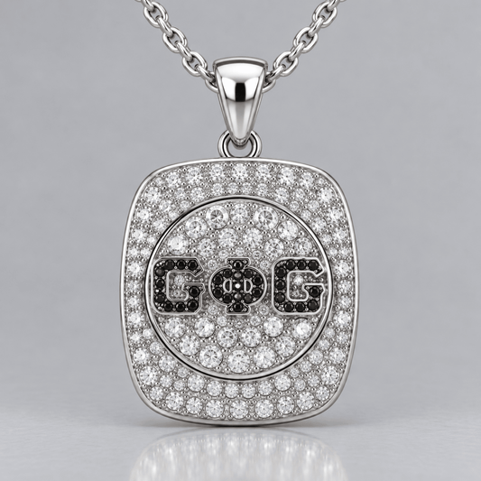 Groove Phi Groove Official Series Pendant Necklace — Choose Your Plating - fratrings