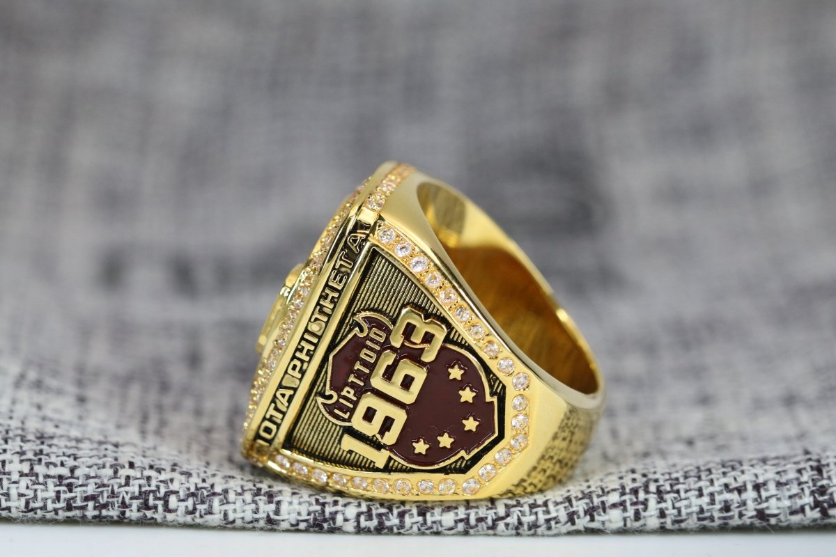 Iota Phi Theta Fraternity Ring (ΙΦΘ) - Shine Series, Gold - fratrings