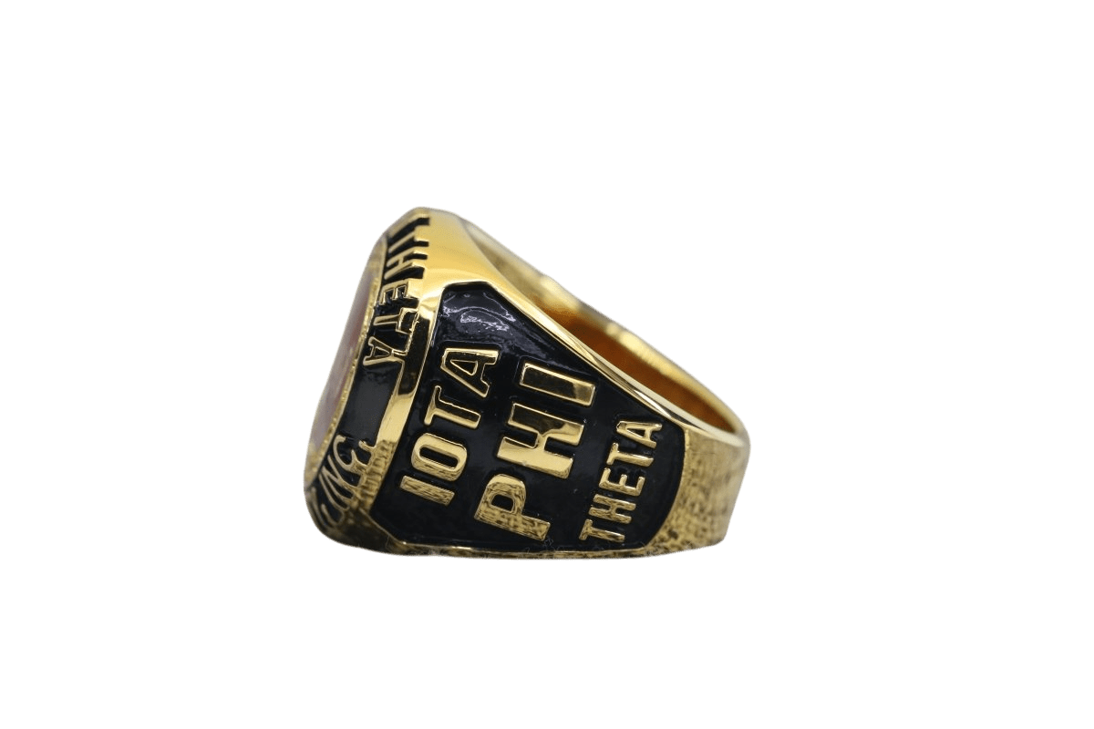 Iota Phi Theta Fraternity Ring (ΙΦΘ) - SPECIAL EDITION Classic Man Series, Gold - fratrings