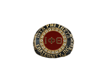 Iota Phi Theta Fraternity Ring (ΙΦΘ) - SPECIAL EDITION Classic Man Series, Gold - fratrings