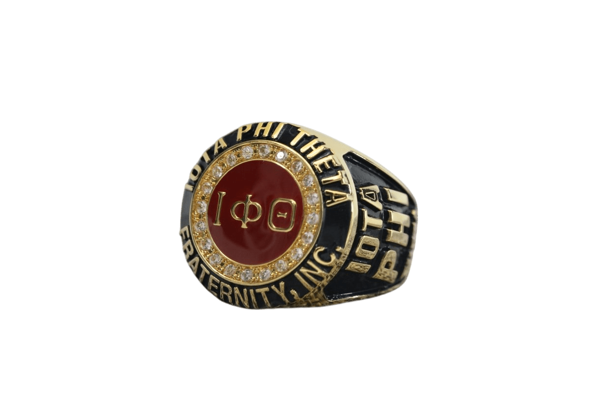 Iota Phi Theta Fraternity Ring (ΙΦΘ) - SPECIAL EDITION Classic Man Series, Gold - fratrings
