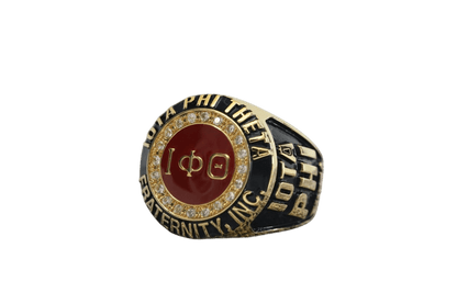 Iota Phi Theta Fraternity Ring (ΙΦΘ) - SPECIAL EDITION Classic Man Series, Gold - fratrings