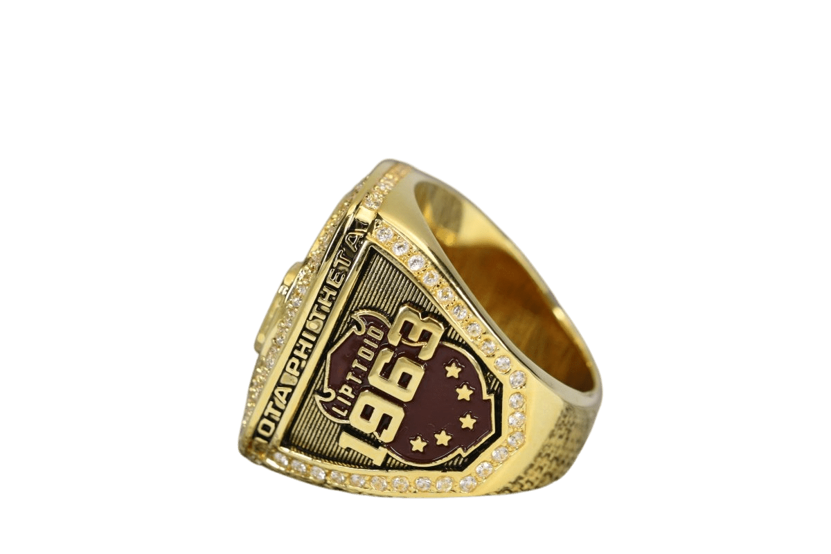 Iota Phi Theta Fraternity Ring (ΙΦΘ) - SPECIAL EDITION Shine Series, Gold - fratrings