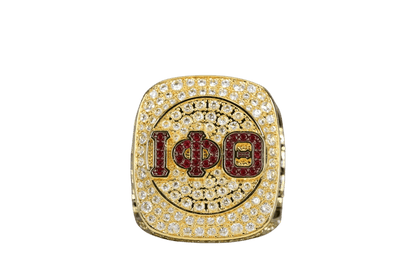 Iota Phi Theta Fraternity Ring (ΙΦΘ) - SPECIAL EDITION Shine Series, Gold - fratrings