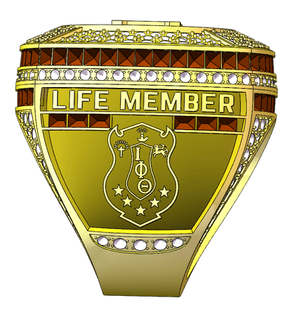 Iota Phi Theta Life Members Ring - fratrings