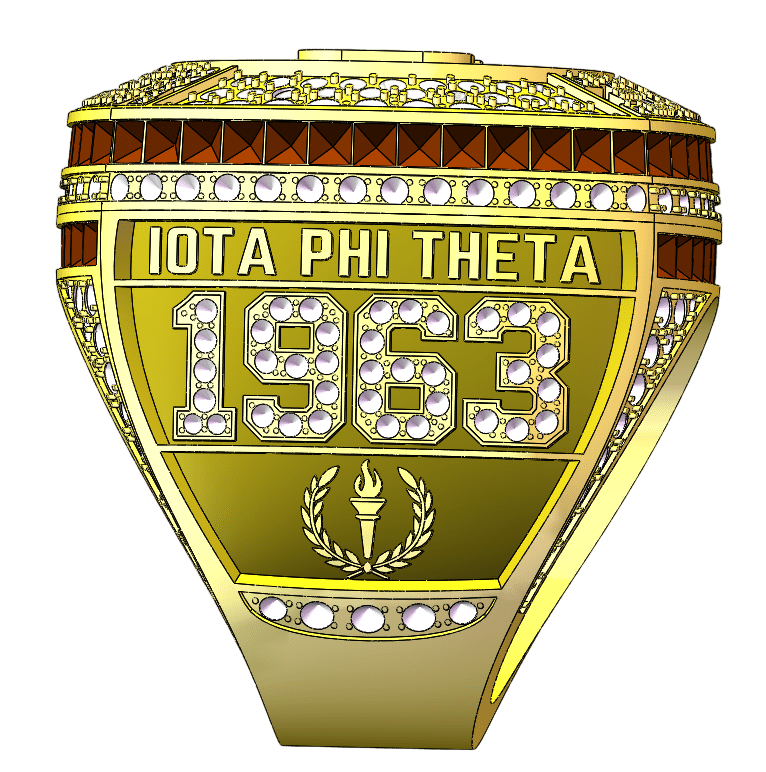 Iota Phi Theta Life Members Ring - fratrings