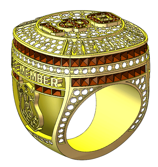 Iota Phi Theta Life Members Ring - fratrings