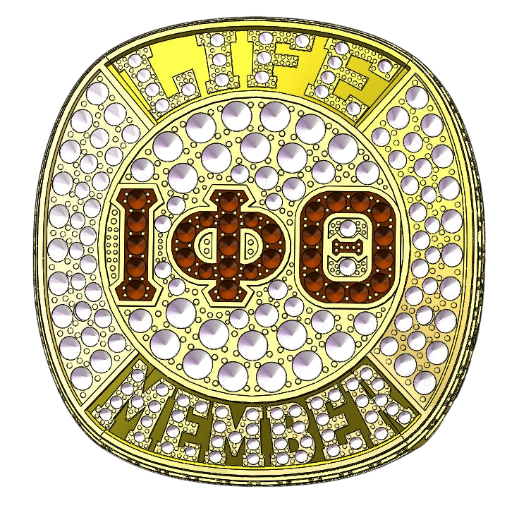 Iota Phi Theta Life Members Ring - fratrings