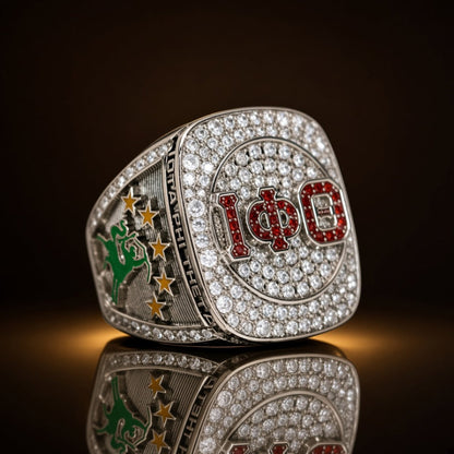 Iota Phi Theta Official Series Ring, Silver - fratrings
