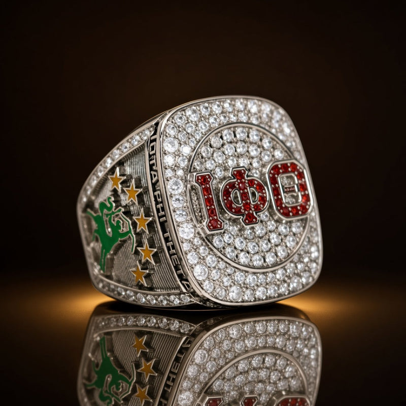Iota Phi Theta Official Series Ring, Silver