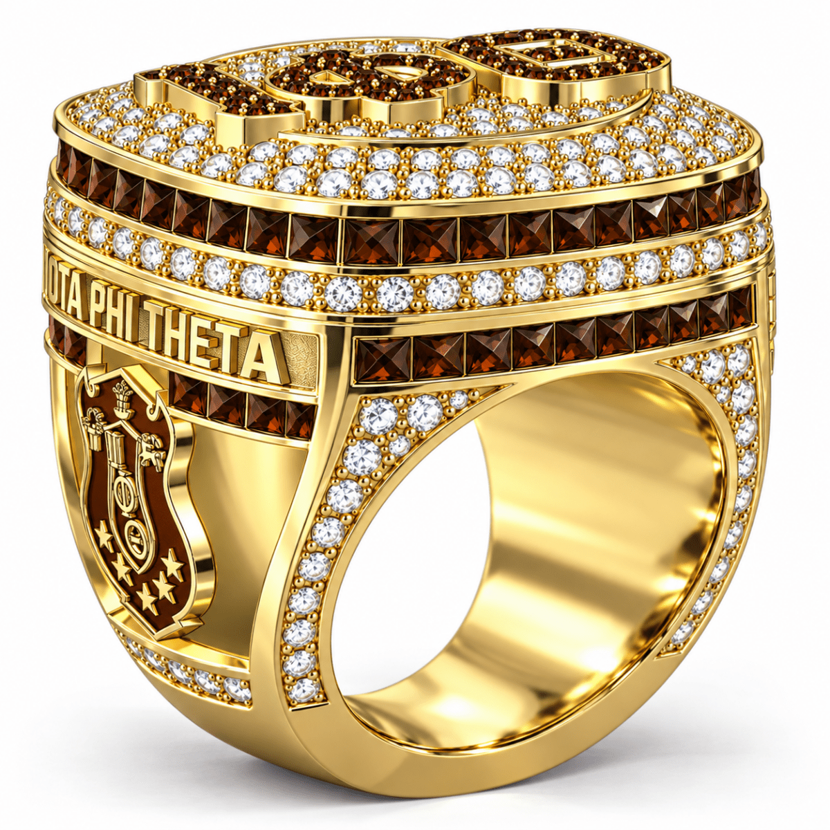 Iota Phi Theta XL Official Ring — Choose Your Plating - fratrings