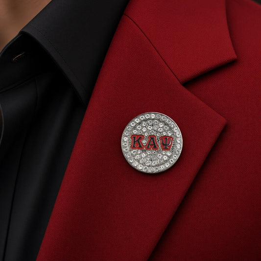 Kappa Alpha Psi Fraternity Lapel Pin - Active Member Pin, Shine Series - fratrings