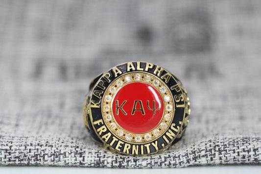 Kappa Alpha Psi Fraternity Ring (ΚΑΨ) - Classic Man Series, Gold - fratrings
