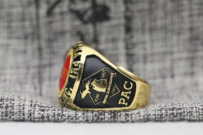 Kappa Alpha Psi Fraternity Ring (ΚΑΨ) - Classic Man Series SPECIAL EDITION Pontiac Alumni Chapter, Gold - fratrings