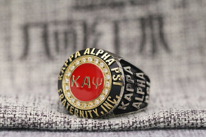 Kappa Alpha Psi Fraternity Ring (ΚΑΨ) - Classic Man Series, Yellow Gold Face - fratrings