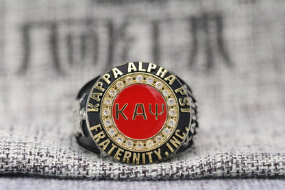 Kappa Alpha Psi Fraternity Ring (ΚΑΨ) - Classic Man Series, Yellow Gold Face - fratrings