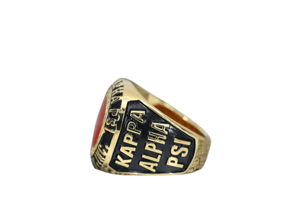Kappa Alpha Psi Fraternity Ring (ΚΑΨ) - SPECIAL EDITION Classic Man Series, Gold - fratrings