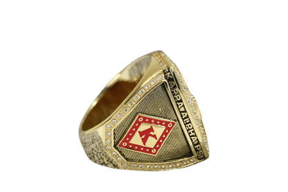 Kappa Alpha Psi Fraternity Ring (ΚΑΨ) - SPECIAL EDITION Shine Series, Gold - fratrings