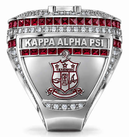 Kappa Alpha Psi XL Official Ring — Choose Your Plating - fratrings