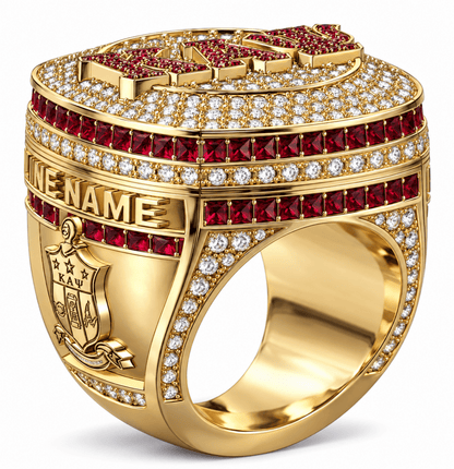 Kappa Alpha Psi XL Official Ring — Choose Your Plating - fratrings