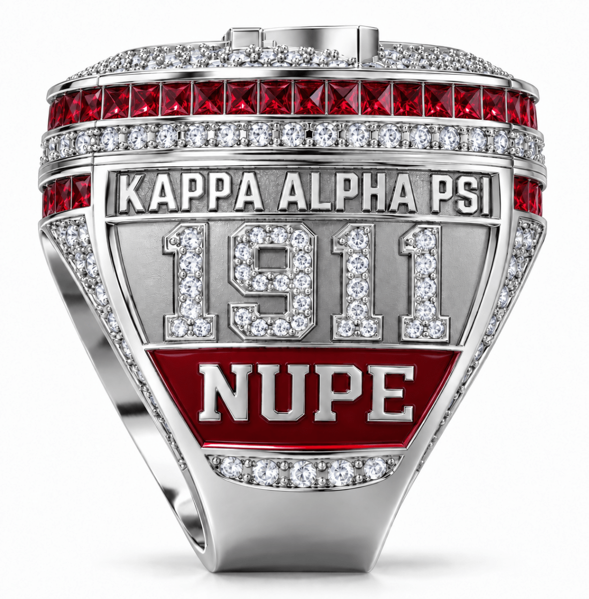 Kappa Alpha Psi XL Official Ring — Choose Your Plating - fratrings