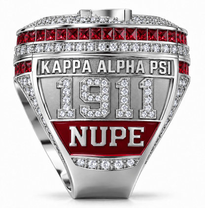 Kappa Alpha Psi XL Official Ring — Choose Your Plating - fratrings
