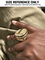 Kappa Alpha Psi XL Official Ring — Choose Your Plating