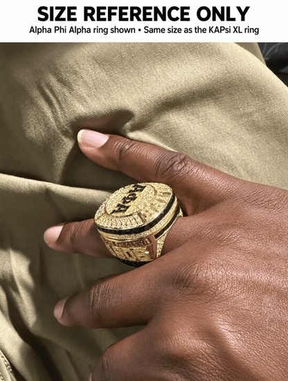 Kappa Alpha Psi XL Official Ring — Choose Your Plating - fratrings