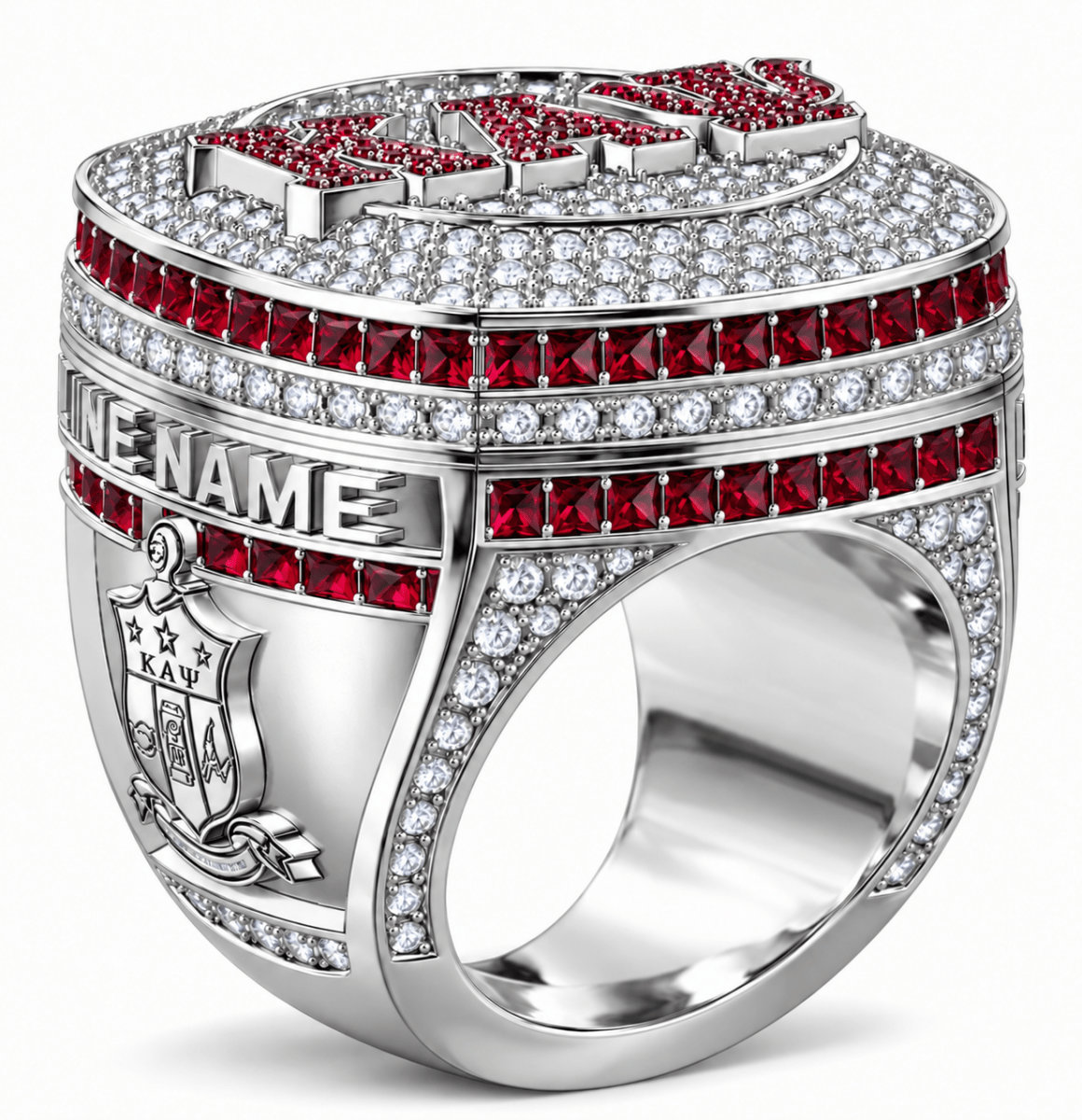 Kappa Alpha Psi XL Official Ring — Choose Your Plating - fratrings