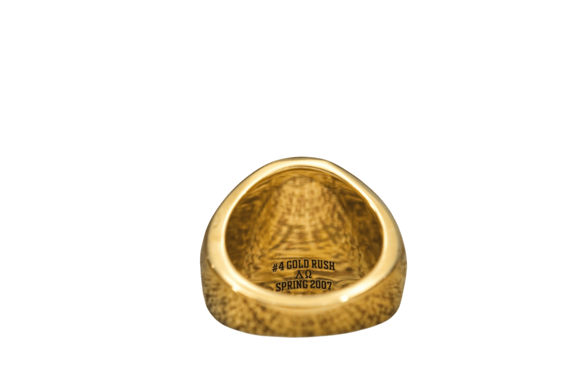 Kappa Alpha Theta Sorority Ring (ΚΑΘ) - Halo Series - fratrings