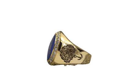 Kappa Kappa Psi Fraternity Ring (KKΨ) - Flower Series - fratrings