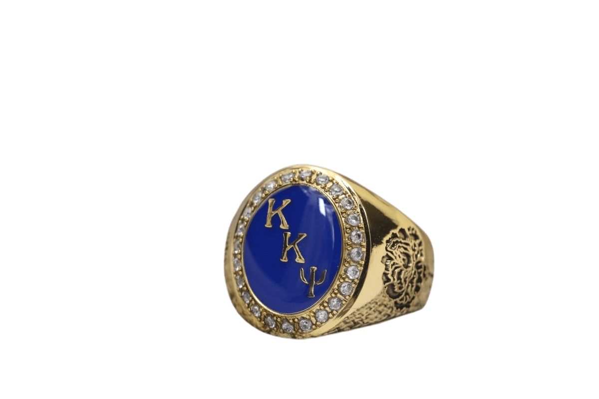 Kappa Kappa Psi Fraternity Ring (KKΨ) - Flower Series - fratrings