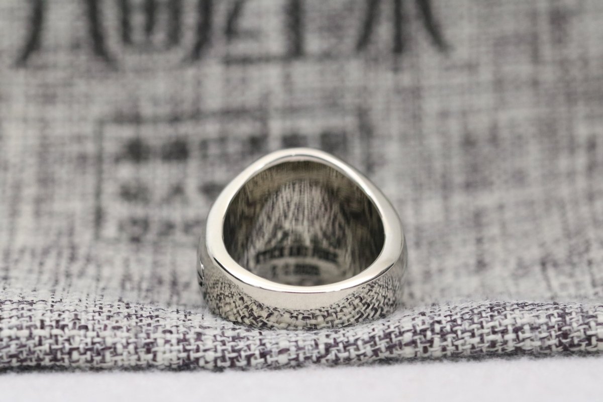 Kappa Kappa Psi Fraternity Ring (KKΨ) - Flower Series, Silver - fratrings