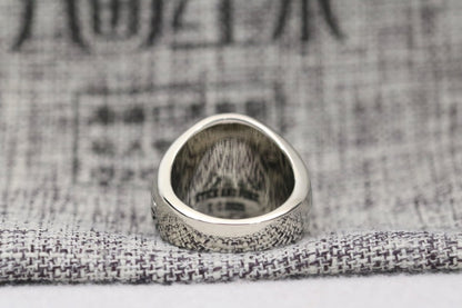 Kappa Kappa Psi Fraternity Ring (KKΨ) - Flower Series, Silver - fratrings