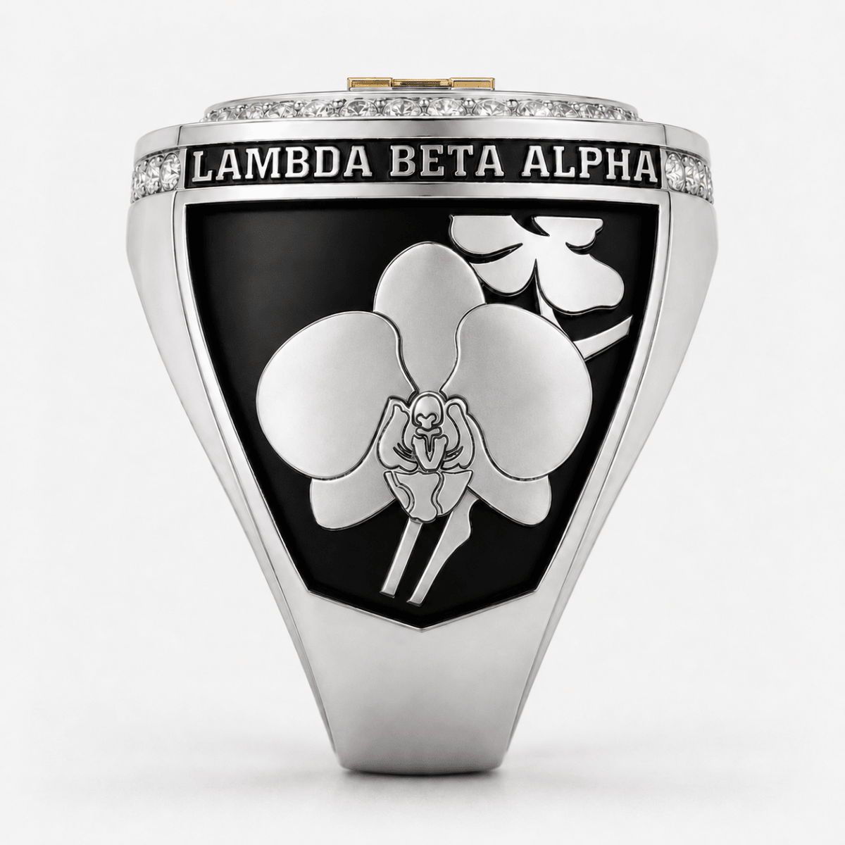 Lambda Beta Alpha Sorority Ring (ΛBA) - Shine Series - fratrings