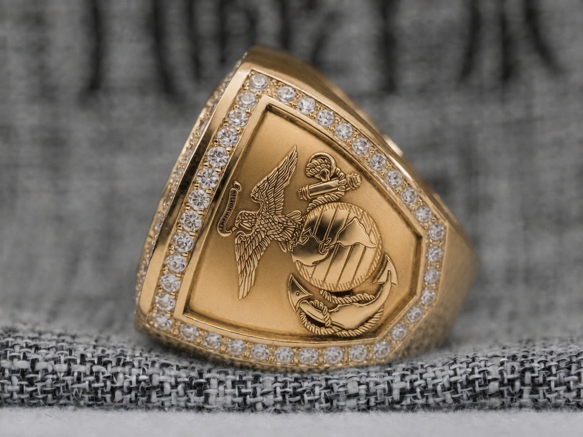 Official U.S. Marines Ring – Special Edition Gold