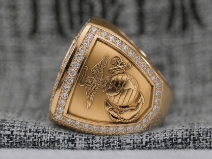 Official U.S. Marines Ring – Special Edition Gold