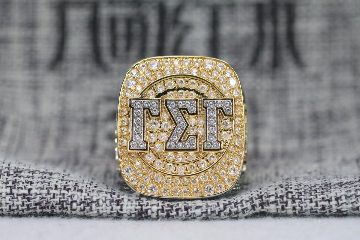 Official Gamma Sigma Gamma (ΓΣΓ) Ring, Dual Finish - fratrings