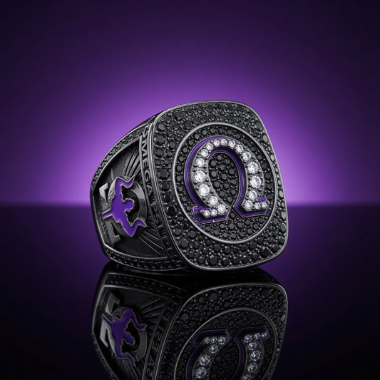 Official Omega Psi Phi Fraternity Ring – Dark Series - fratrings — ΩΨΦ